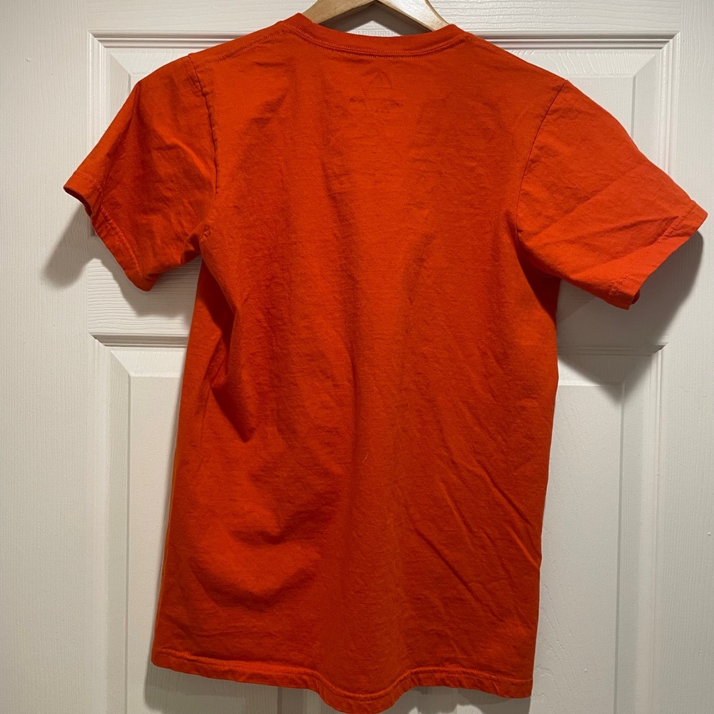 Denver Broncos Super Bowl 50 Peyton Manning Mens T-Shirt Small Orange Cotton - Picture 3 of 6